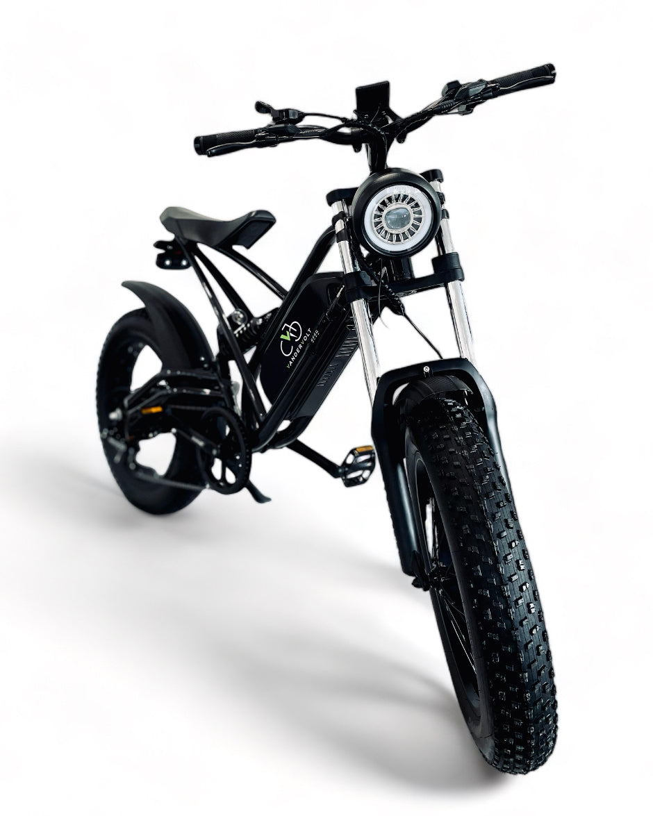 VanderVolt VV250w Scrambler UK Legal E-Bike Fat Tyre Full