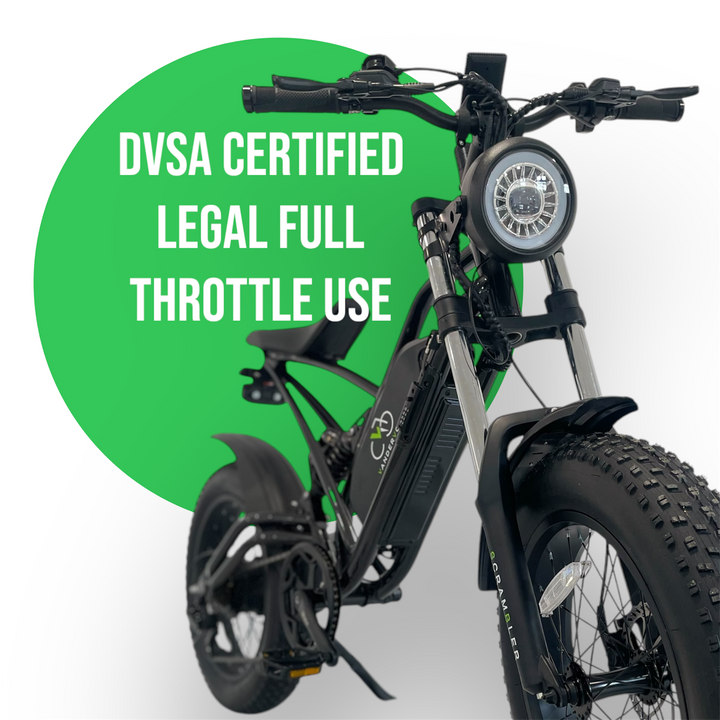 Twist and GO 250 Scrambler -  DVSA Approved Legal Full Throttle - Ready to Ride