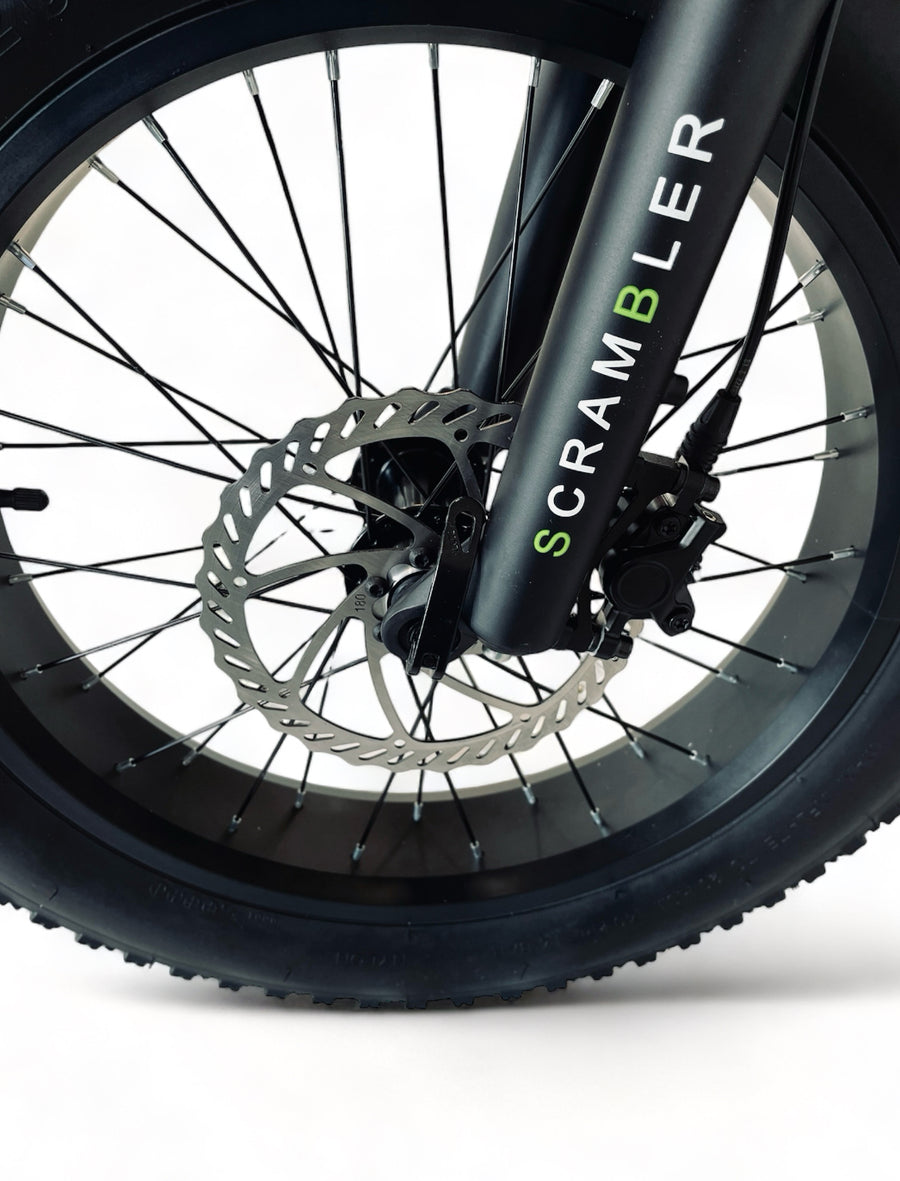 Vandervolt VanderVolt VV250w Scrambler UK Legal E-Bike | Fat Tyre - Full ...