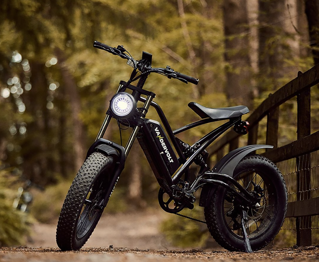 VanderVolt 750W Scrambler Fat Tyre Full Suspension E Bike