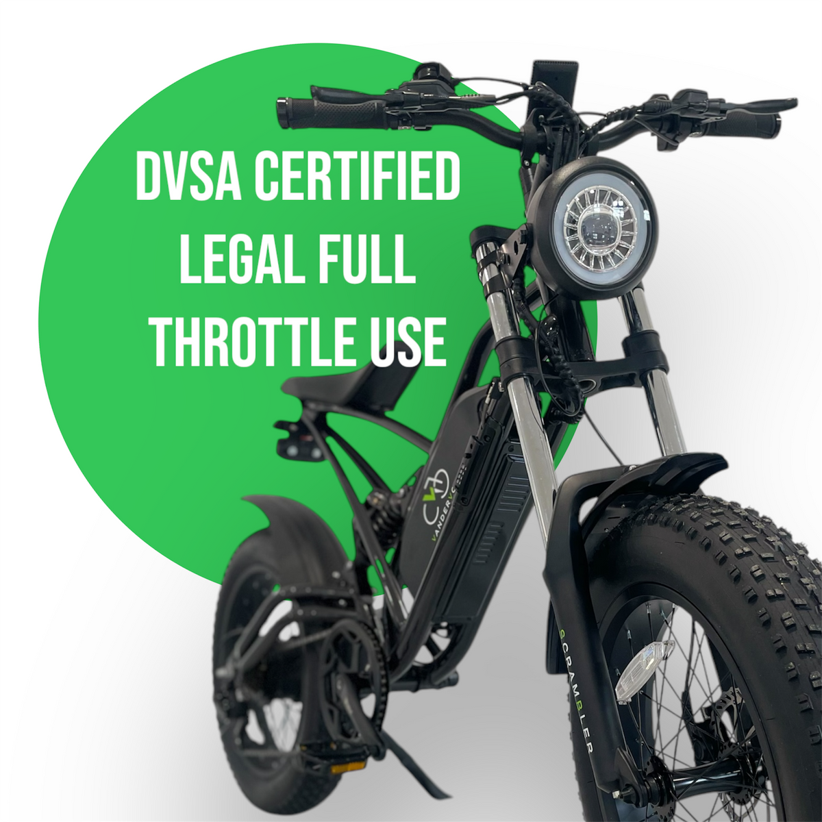 VanderVolt Electric 250w UK Legal Fat Tyre E-bike – Vandervolt.co.uk